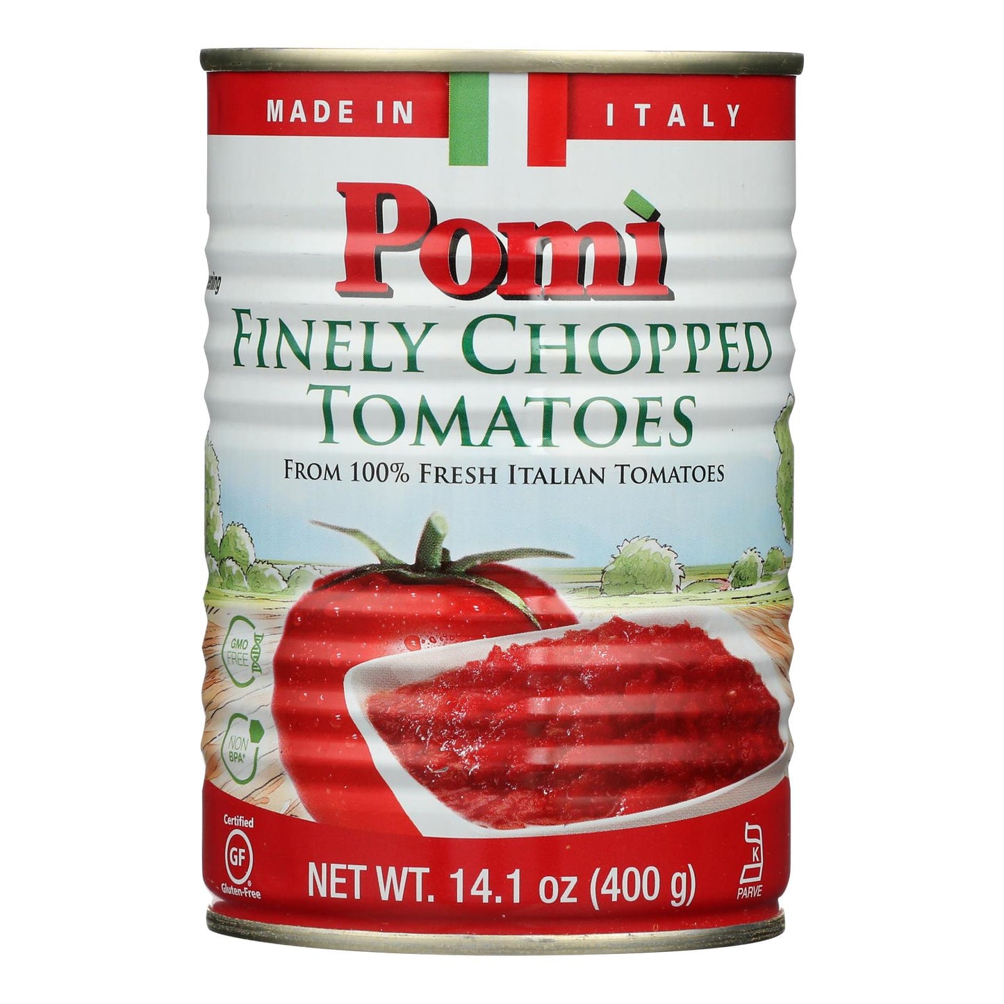 Pomi Finely Chopped Tomatoes (12-Pack, 14.1 Oz Each)