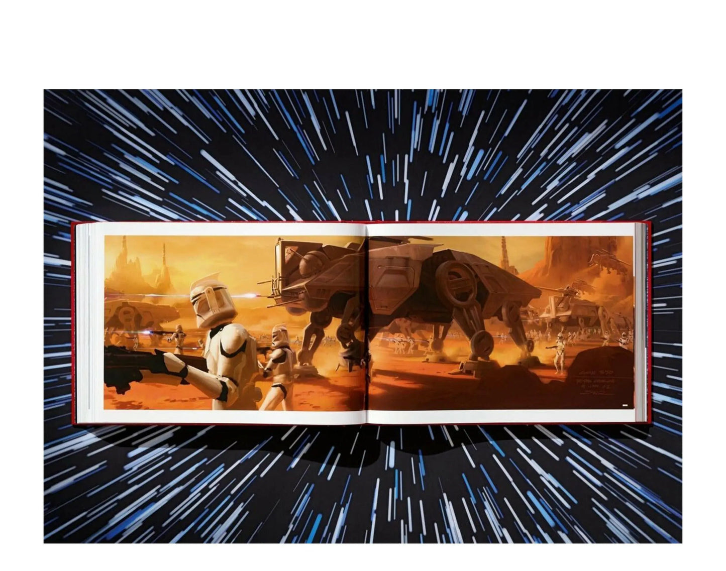 Taschen The Star Wars Archives 1999–2005 XXL Hardcover Book Red