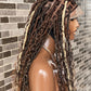 Soft locs wig- Bohemian Full lace faux locs (Africa Queen)