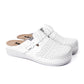 Nora IV by LEON– Women’s Leather Clogs- Adjustable Buckle with Removable Gel-Insole