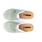 Pandora III by LEON- Women’s Leather Clogs- Gel Insole & Perforated Leather for Breathability