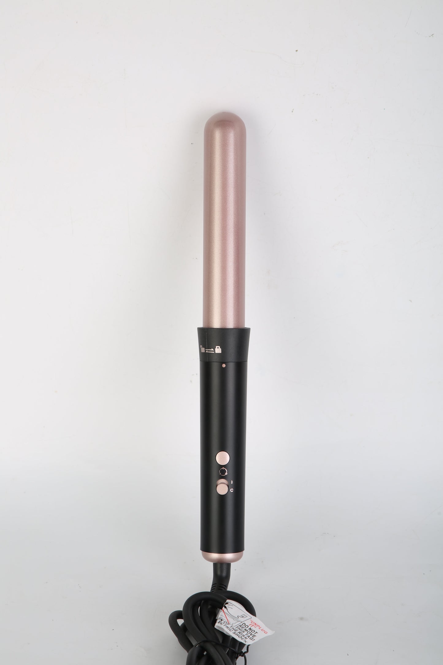 2 Type Options--1Pc 5 In 1 Curling Wand Hair Curling Iron Brush Anti-Tangle Hair Thermal Brush Curler With 4 Heating Levels 360 Degree Rotatable Cable 5 Interchangeable Barrels 2 Clips 1H Auto Off