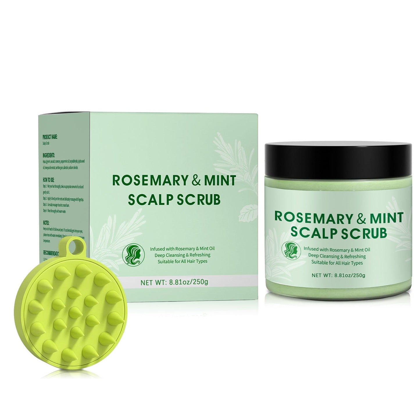 Rosemary scalp Scrub Replenishment Soft