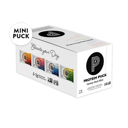 Protein Puck Mini Variety Pack - Case of 12 - 1.34 Oz