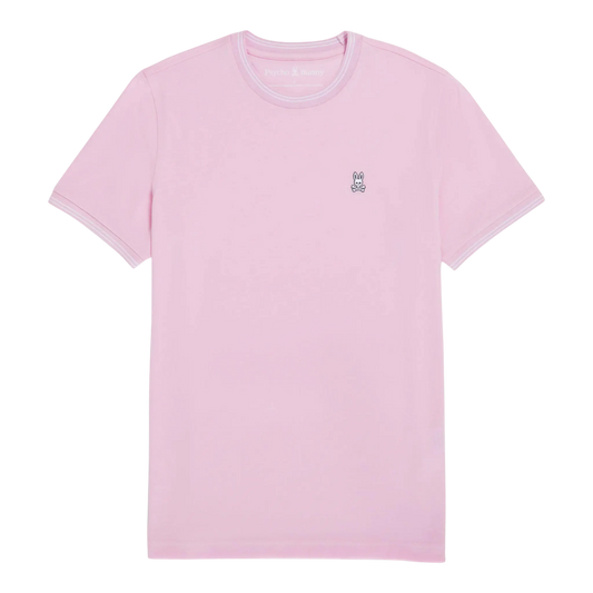 Psycho Bunny Logan Men T‑Shirt Pure Pink
