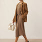 Recycled Leather Belt Versatile Styling For Dress And Blazer VIVETTE