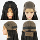 36" Knotless Box Braids Full Lace Wig | Crochet Braids | Synthetic Braiding Hair | Black Women