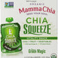 Mamma Chia Green Magic Vitality Squeeze Snack, 3.5 oz, Pack of 6