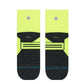 Stance Road Hyper Men Ankle Socks Neon Yellow