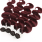 Rebecca Ombre Body Wave Human Hair Bundles | 1B/4/27/30/99J/613 Blonde Two & Three-Tone Remy Weave Deals