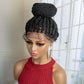 New Arrival Bun Braided Wig | Lace Front Updo with Baby Hair