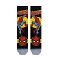 Stance Marvel Spider Man Marquee Men Crew Socks Black