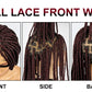36" Knotless Box Braids Full Lace Wig | Crochet Braids | Synthetic Braiding Hair | Black Women