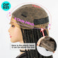 36" Knotless Box Braids Full Lace Wig | Crochet Braids | Synthetic Braiding Hair | Black Women