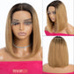 Ginger Short Bob Wig | Straight Human Hair T-Part Lace Front