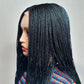 Senegalese Micro Twist Braided Wig | Bob Length | Light Passion Twist | Lace Front Wig | Black Women