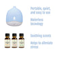 USB & Battery Operated Waterless Aroma Diffuser + Aromatherapy Essential Oils by Pursonic