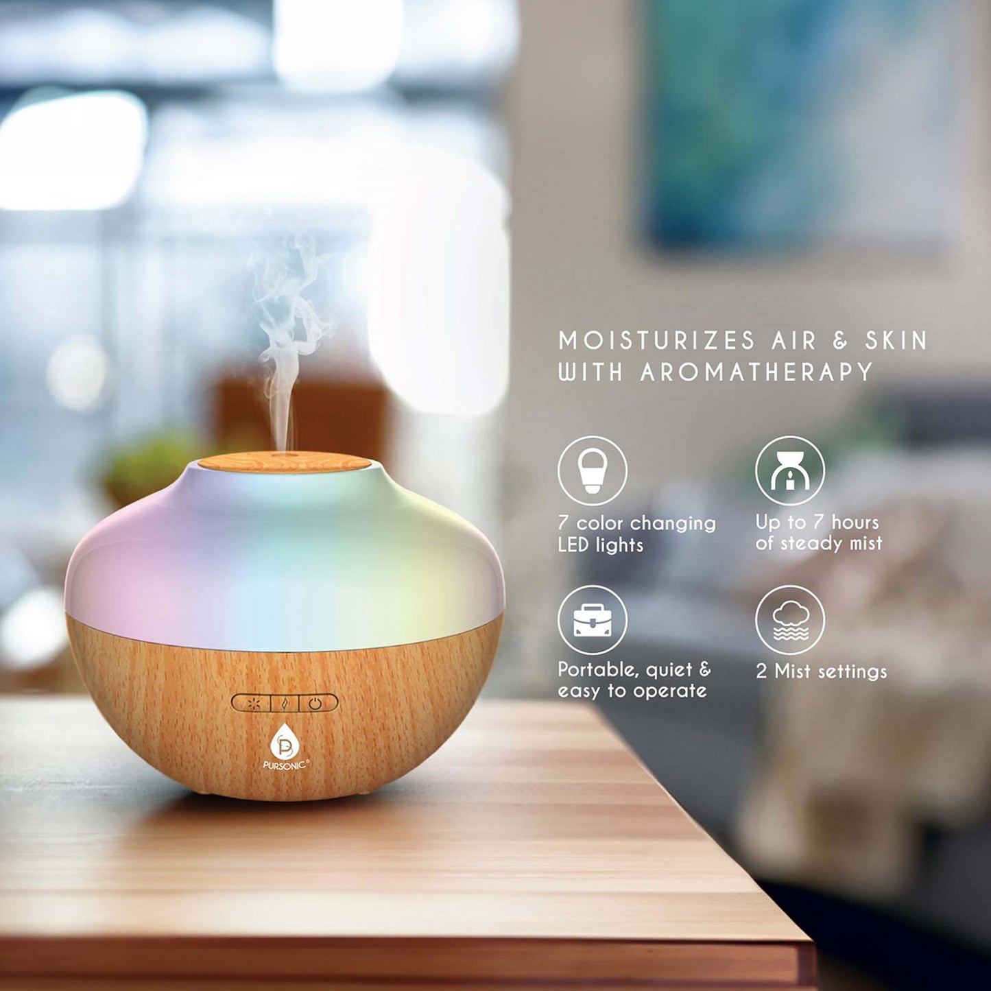 Pursonic Aromatherapy Spa Bundle – Transform Your Home into a Serene Oasis by Pursonic