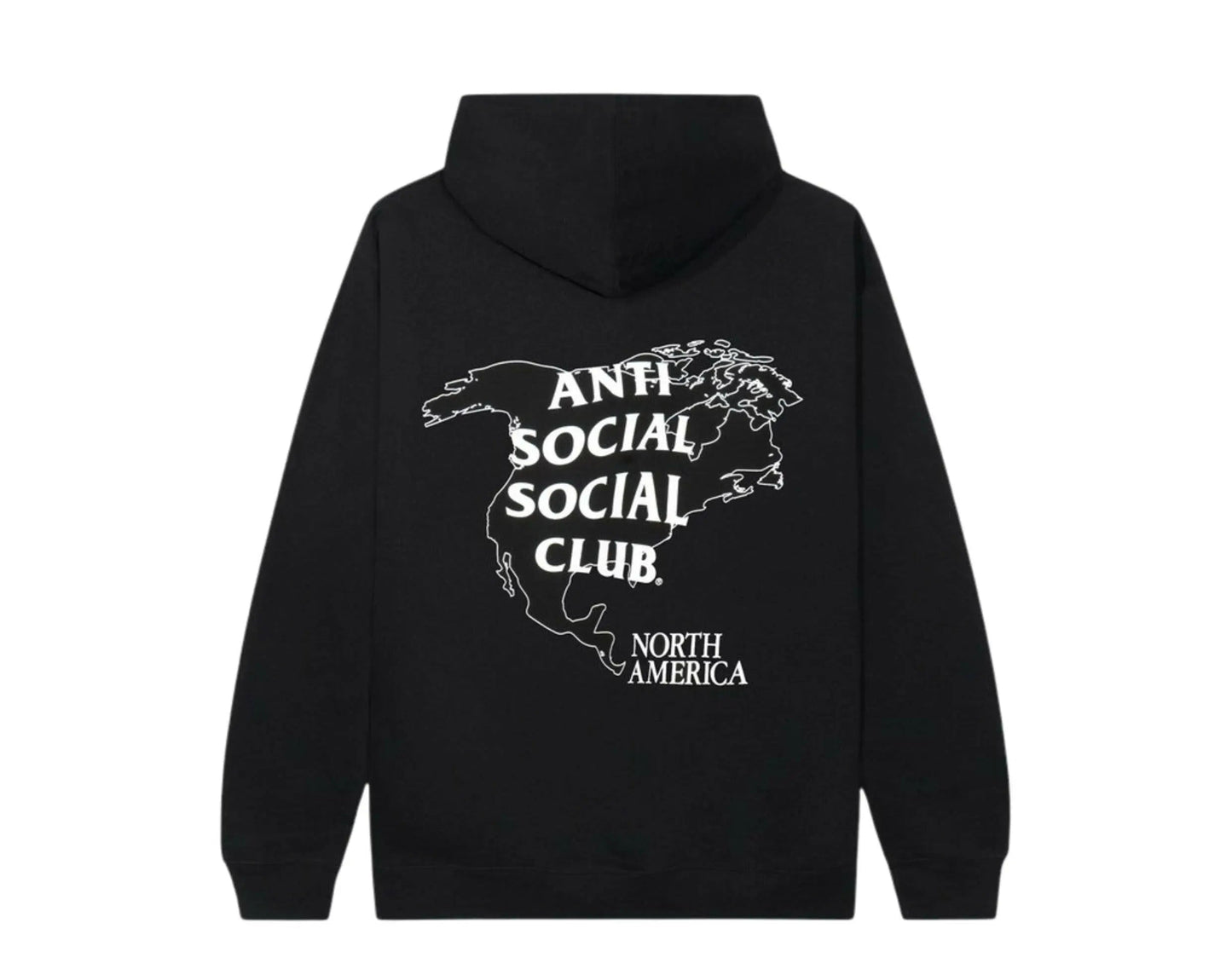 Anti Social Social Club North America Men Hoodie Black
