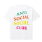 Anti Social Social Club All Talk Men T-Shirt White