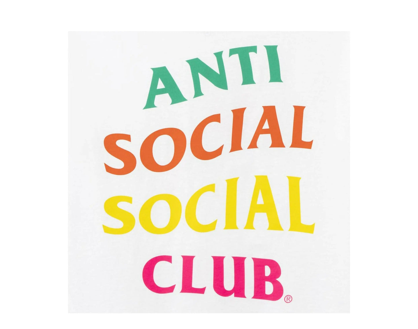 Anti Social Social Club All Talk Men T-Shirt White