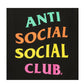 Anti Social Social Club All Talk Men T-Shirt Black