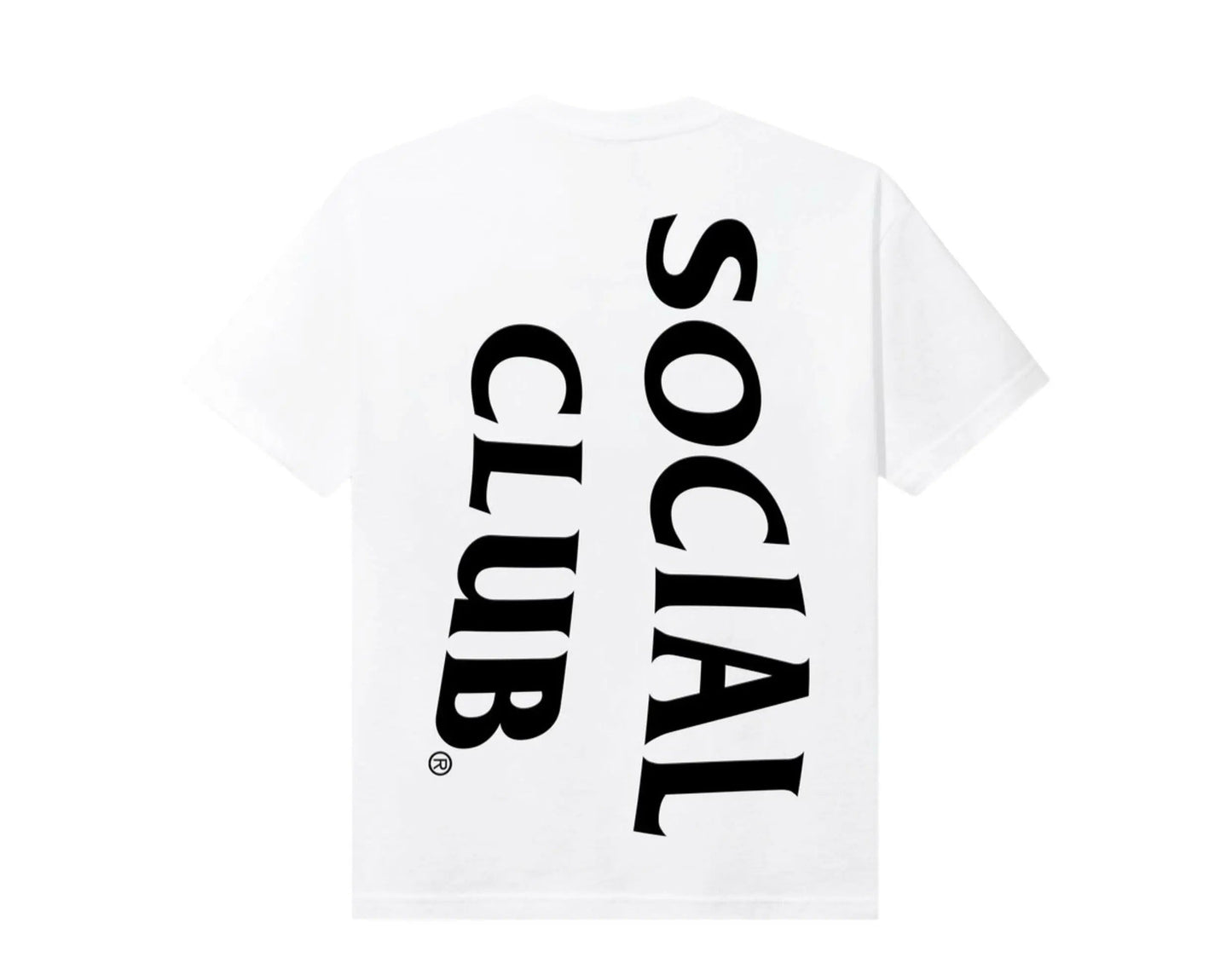 Anti Social Social Club Vertical Horizon Men T-Shirt White
