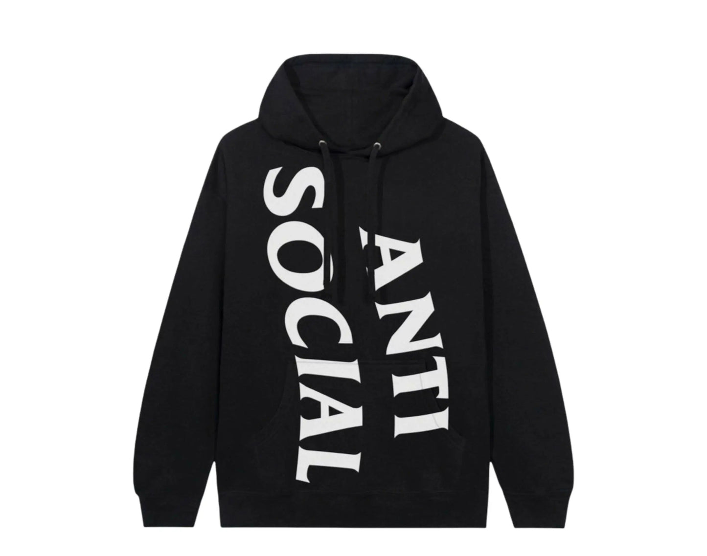 Anti Social Social Club Vertical Horizon Men Hoodie Black