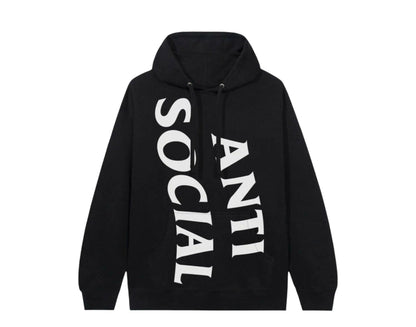 Anti Social Social Club Vertical Horizon Men Hoodie Black