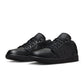 Air Jordan Mens 1 Low  - Triple Black