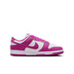 Nike Women’s Dunk Low - White/Hot Fuchsia