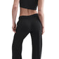 Nike Women's Mid-Rise Wide-Leg Sweatpants - Black