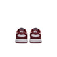 Nike (TD) Dunk Low - White/Redwood