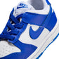 Nike (TD) Dunk Low - White/Hyper Royal