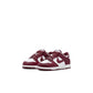 Nike (PS) Dunk Low - White/Redwood