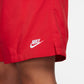 Nike Mens Club Woven Flow Shorts - University Red