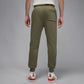 Air Jordan Mens Brooklyn Fleece Joggers - Medium Olive