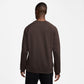 Nike Mens Primary Fleece Long Sleeve - Baroque Brown