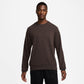 Nike Mens Primary Fleece Long Sleeve - Baroque Brown