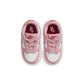 Nike (TD) Dunk Low - White/Pink Glaze