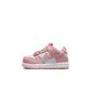 Nike (TD) Dunk Low - White/Pink Glaze