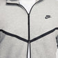Nike Mens Tech Fleece Hoodie - Heather Grey