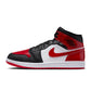 Air Jordan Men's 1 Mid SE - Black/Varsity Red
