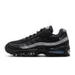 Nike Mens Air Max 95 "Big Bubble" - Black/Metallic Silver
