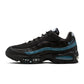 Nike Mens Air Max 95 "Big Bubble" - Black/Smokey Blue