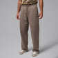 Air Jordan Mens Oversized Open Hem Sweatpants - Olive Grey