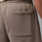 Air Jordan Mens Oversized Open Hem Sweatpants - Olive Grey