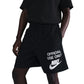 Nike Mens Club Knit Shorts - Black/White