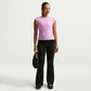 Nike Womens Chill Knit Tight Ribbed Pants - Black
