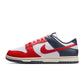 Nike Mens Dunk Low Retro  - White/University Red